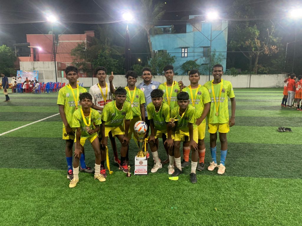 Gallery Chennai Strikers Football Academy U17 7- A Side Football Tournament 2024 RUNNERSItem six